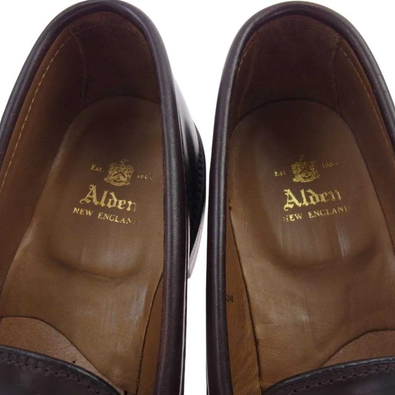 ALDEN オールデン 986 USA製 コードバン レザー コイン ローファー ドレス シューズ 買取実績5