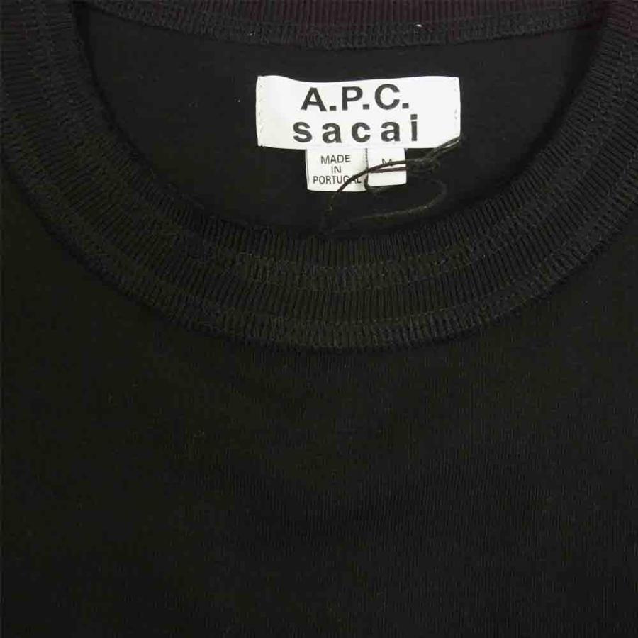 Sacai -21SS Ｍ26978 × A.P.C. -T-Shirt kiyo-220622商品画像