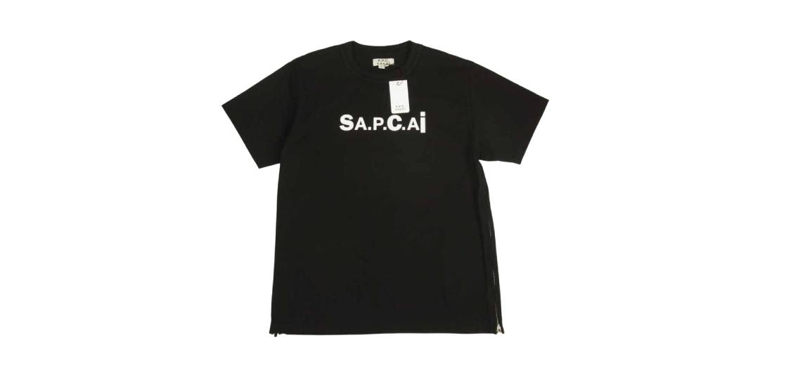 Sacai サカイ 21SS Ｍ26978 × A.P.C. アーペーセー T-Shirt kiyo買取実績