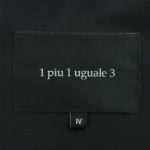 1piu1uguale3 ウノピュウノウグァーレトレ MRB616 NYU069 UNCON JACKET KAJI 4WAY NYLON テーラードジャケット買取実績 画像