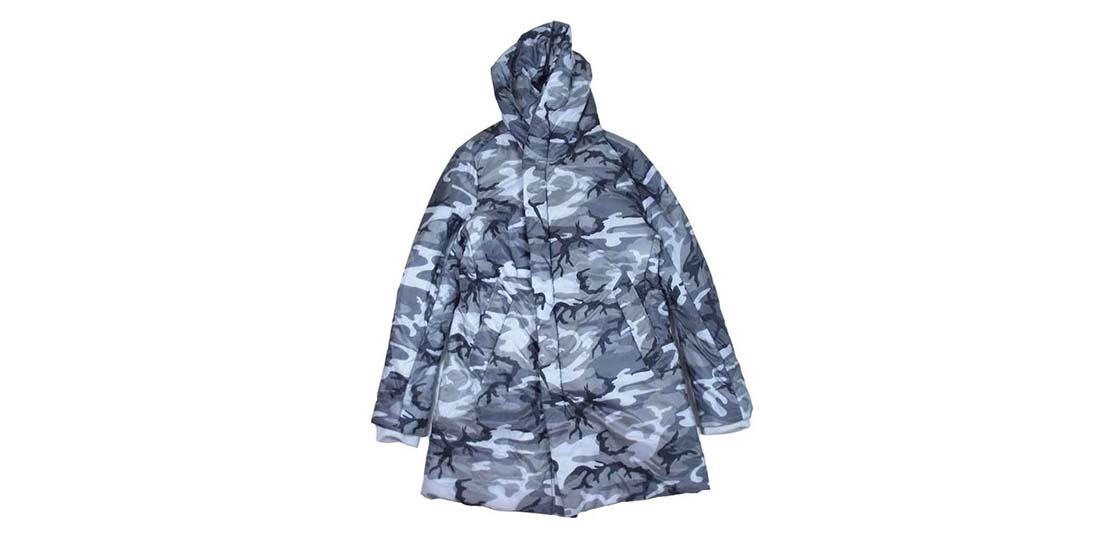 ウノピュウノウグァーレトレ MRC105 NEXT WRAP HOODED WHITE CAMO THERMOLITE 買取実績