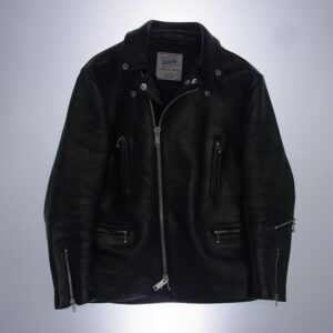 666 LJM-1TFBS ホースハイド 茶芯 タイトフィット バックサイドベルト レザー ダブルライダース ジャケット 買取実績
