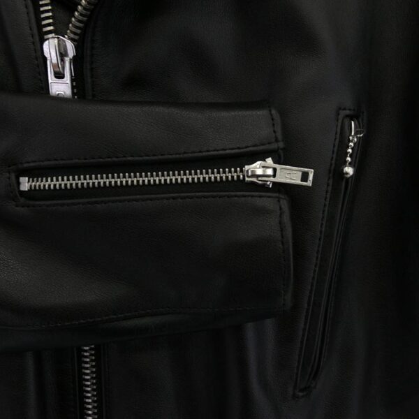 666 LJM-1TF 赤タータン裏地 サイドベルト ステアハイド タイトフィット ライダースジャケット 買取実績 画像