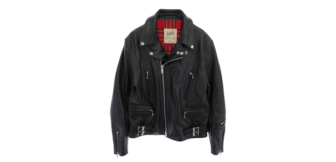666 LJM-1TF 赤タータン裏地 サイドベルト ステアハイド タイトフィット ライダースジャケット 買取実績