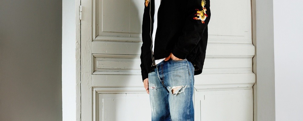 VIETNAM JACKET (TIGER)着用画像