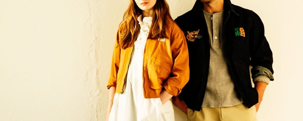 DENIM VIETNAM JACKET (MAP)着用画像