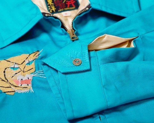 1960s Style Cotton Vietnam Jacketアップ画像