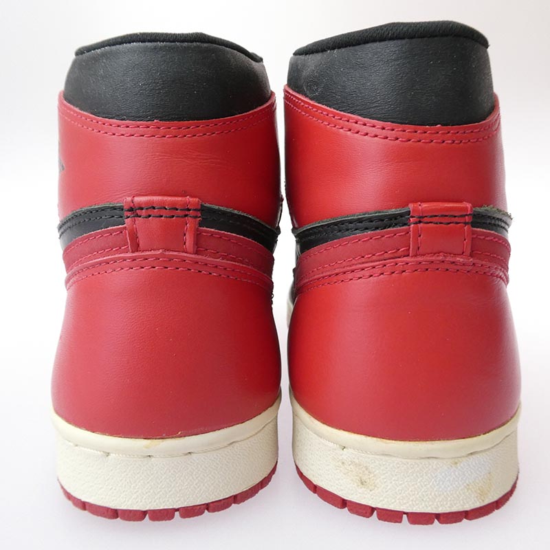 ナイキ 130207-061 94年製 AIR JORDAN 1 HIGH Bred AJ1 エアジョーダン ハイ ブレッド ハイカット スニーカー 買取実績 画像