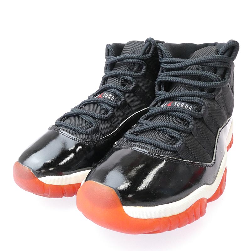 ナイキ 130245-062 96年製 AIR JORDAN 11 OG Playoffs エアジョーダン 11 プレーオフ ハイカット スニーカー 買取実績 画像