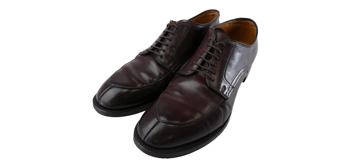 オールデン 54321 コードバン Vチップ レザー シューズ 買取実績