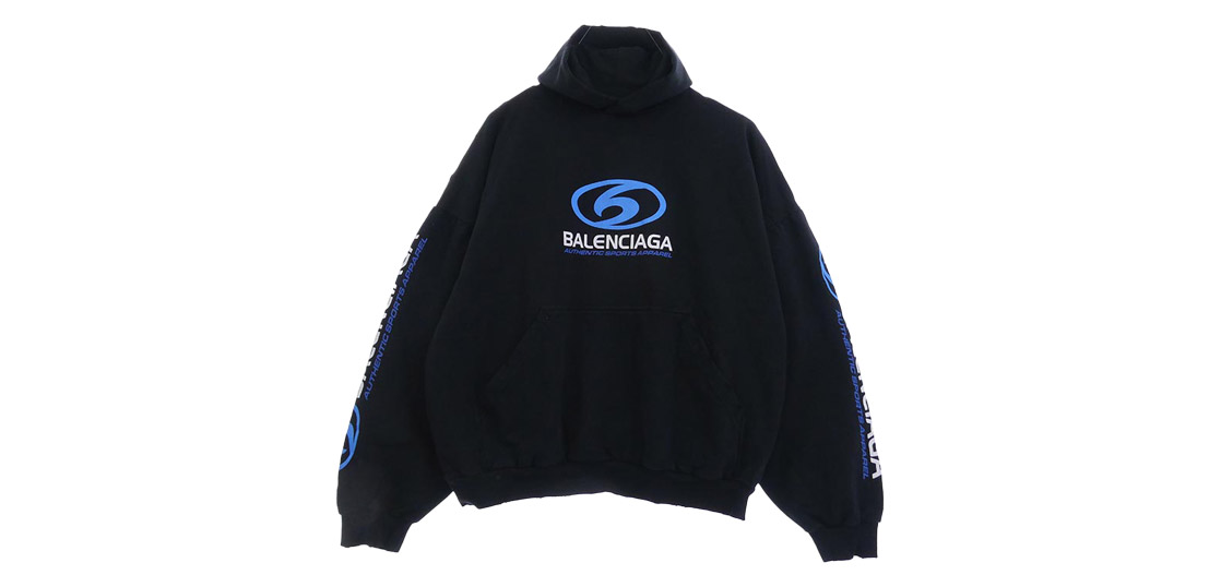 バレンシアガ 24SS 761458 TPVU7 Surfer Round Hoodie 買取実績