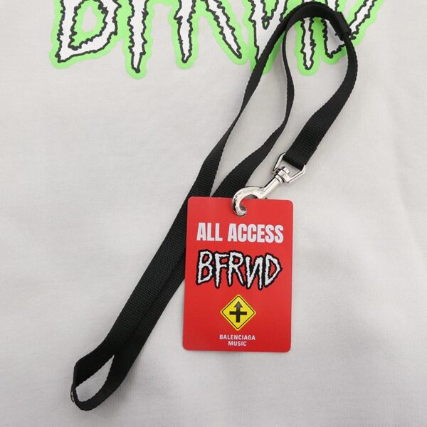 バレンシアガ 24SS 788243 TQVH1 x BFRND Balenciaga Music バレンシアガ ミュージック ジップアップ パーカー フーディー 買取実績 画像