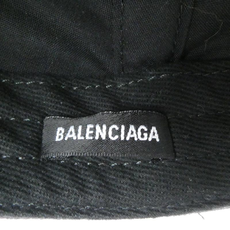 バレンシアガ 704104 BB Monogram Logo 6 Panel-Cap BBモノグラム キャップ 買取実績 画像