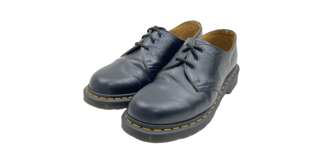 アベイシングエイプ 1461 BAPE × Dr. Martens Emboss 3EYE SHOE  買取実績