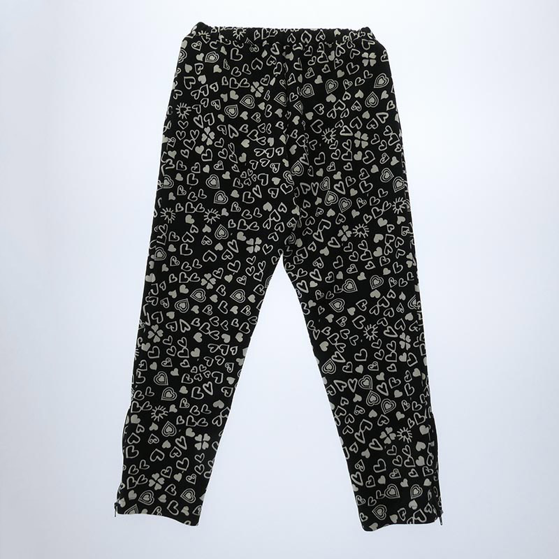 ブラックコムデギャルソン 1J-T003 総柄 ハートトラック パンツ 買取実績 画像