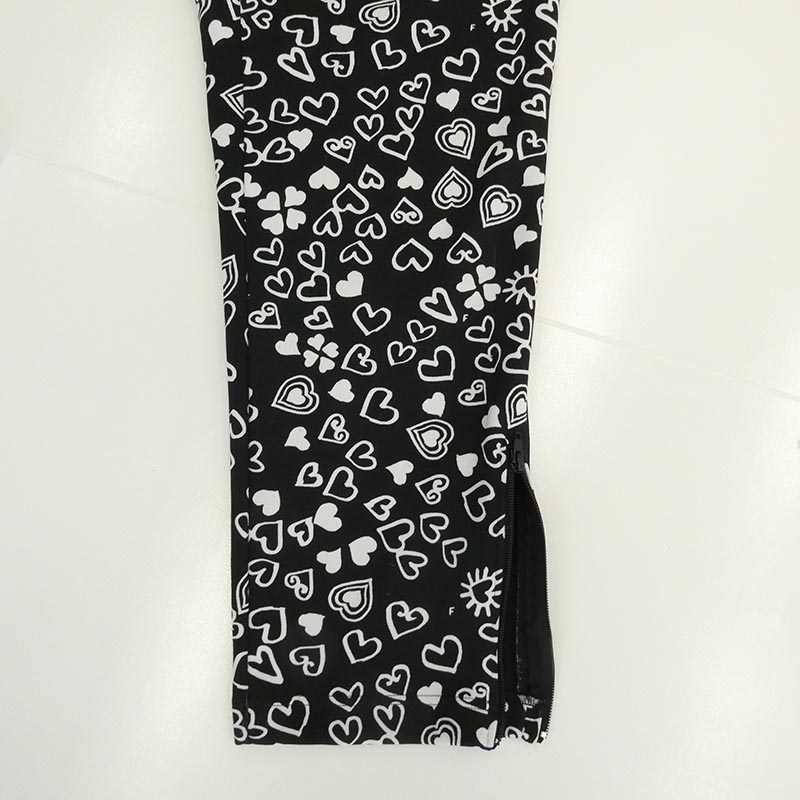 ブラックコムデギャルソン 1J-T003 総柄 ハートトラック パンツ 買取実績 画像