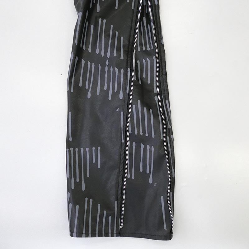 ブラックコムデギャルソン 25AW 1P-P003 シンセティックレザー サイドジップ パンツ 買取実績 画像