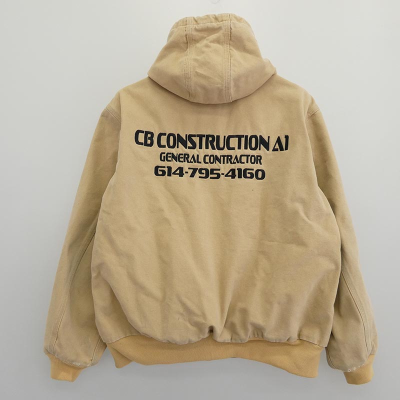 カーハート J25 00's ACTIVE JACKET バック刺繍 アクティブ ジャケット フーデッドジャケット 買取実績 画像