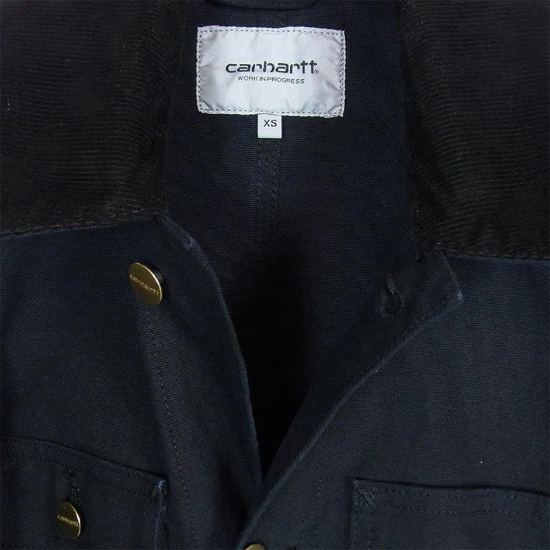 カーハート Michigan coat black rinsed ミシガン コート ブラック リンスド ジャケット 買取実績 画像