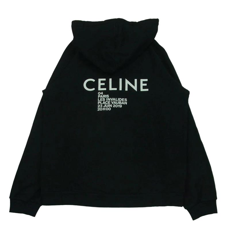 セリーヌ 2Y005798I バックプリント フーディ プルオーバー スウェット パーカー 買取実績