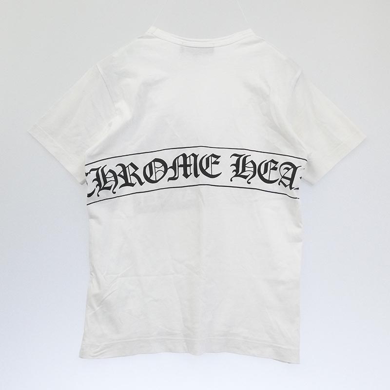 クロムハーツ（原本無） COMME des GARCONS コムデギャルソン DSMG ドーバーストリートマーケット銀座限定 スクロールラベルプリント 半袖 Tシャツ 買取実績 画像