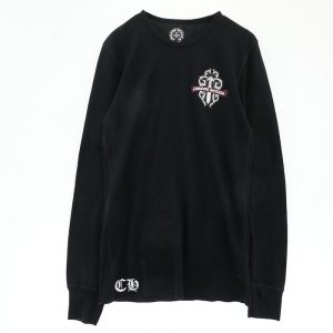 クロムハーツ（原本無） Dagger Print Thermal Long Sleeve Tee バックプリント カモフラダガー サーマルカットソー 長袖Tシャツ 買取実績 画像