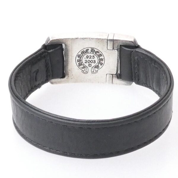 クロムハーツ（原本無） HARNESS CLASP ハーネスクラスプ CHプラス レザー ブレスレット 買取実績 画像