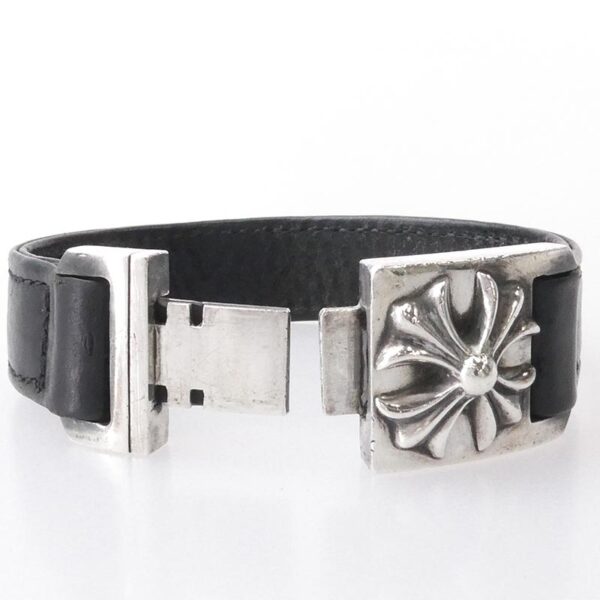 クロムハーツ（原本無） HARNESS CLASP ハーネスクラスプ CHプラス レザー ブレスレット 買取実績 画像