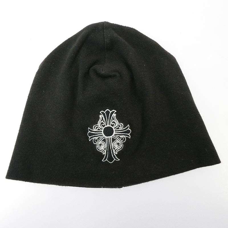 クロムハーツ(原本無) OLD CRS オールド CHクロス 刺繍 ビーニー コットン ニットキャップ 買取実績