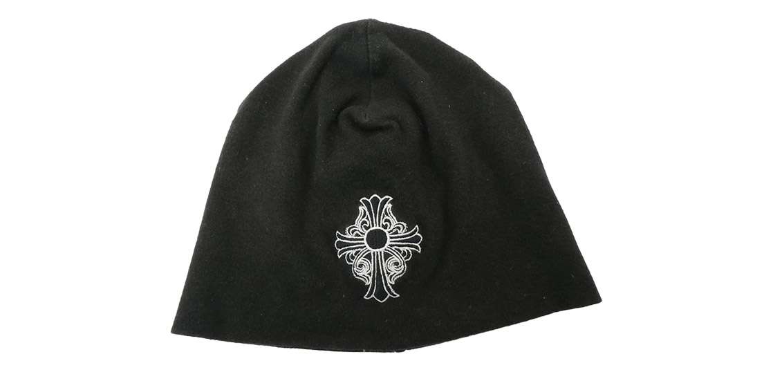 クロムハーツ（原本無） OLD CRS オールド CHクロス 刺繍 ビーニー コットン ニットキャップ 買取実績