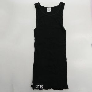 クロムハーツ（原本無） RIB TANK フローラルクロス スクロールラベルプリント リブ タンクトップ 買取実績 画像