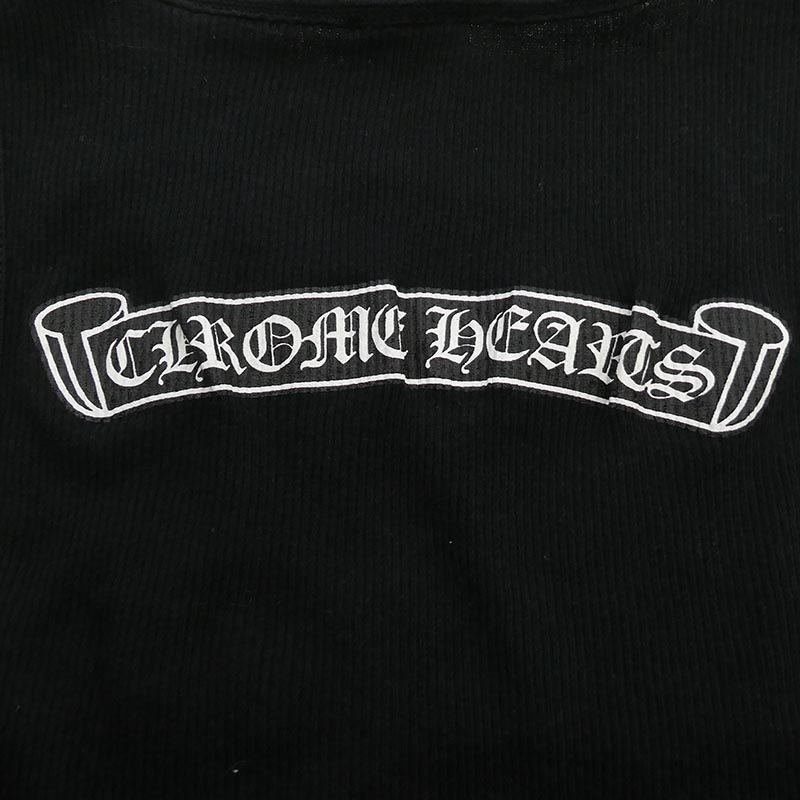 クロムハーツ(原本無) RIB TANK スクロールラベルプリント リブ タンクトップ 買取実績 画像