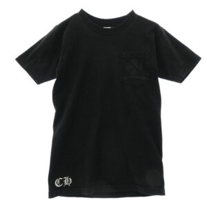 クロムハーツ（原本無） Scroll Logo Label Circle CH Plus Tee スクロール ロゴ ラベル サークル CHプラス ポケット付き 半袖 Tシャツ 買取実績 画像