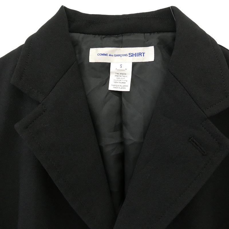 コムデギャルソン 25AW FP-J502 SHIRT シャツ エステルポケット テーラードジャケット 買取実績 画像
