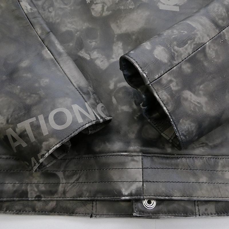 コムデギャルソン UCQ9208 25周年記念 スカルロゴ ダブル ライダースジャケット 買取実績 画像