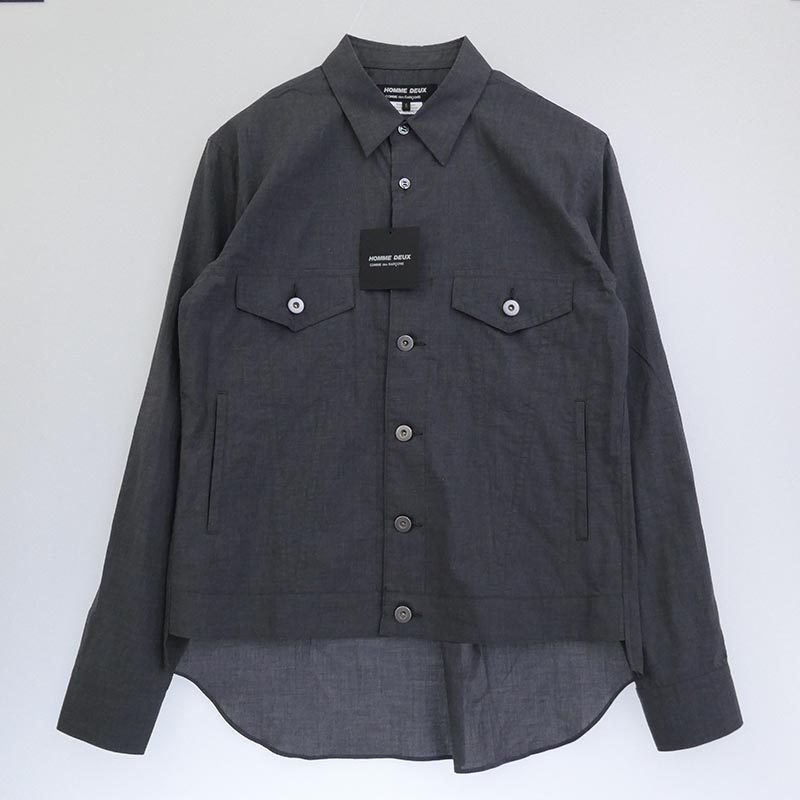 コムデギャルソンオムドゥ 25AW DP-B051-051 トラッカータイプ 長袖 綿 シャツ 買取実績 画像