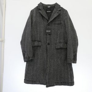 コムデギャルソンオムドゥ 25AW DP-C001-051 製品加工 ウールサージ チェスターコート 買取実績 画像
