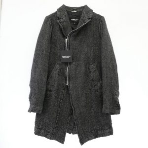 コムデギャルソンオムドゥ 25AW DP-C002-051 製品加工ウール縮絨 ジップアップ ロングコート ジャケット 買取実績 画像
