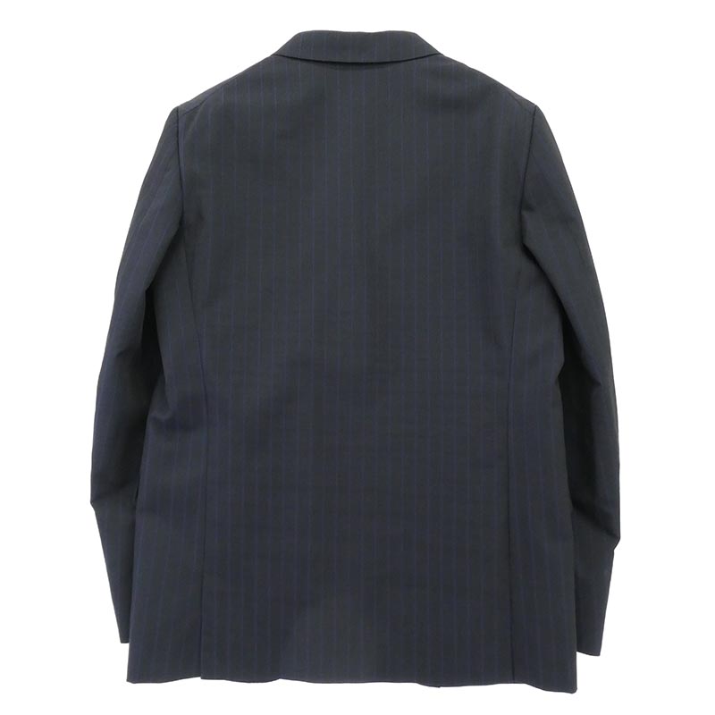 コムデギャルソンオムドゥ 25AW DP-J027-051 Polyester Herringbone Stripe エステルヘリンボーンストライプ シングル テーラードジャケット 買取実績 画像