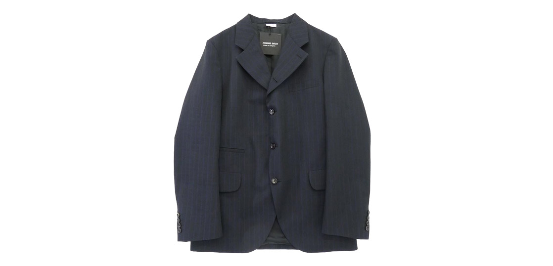 コムデギャルソンオムドゥ 25AW DP-J027-051 Polyester Herringbone Stripe 買取実績