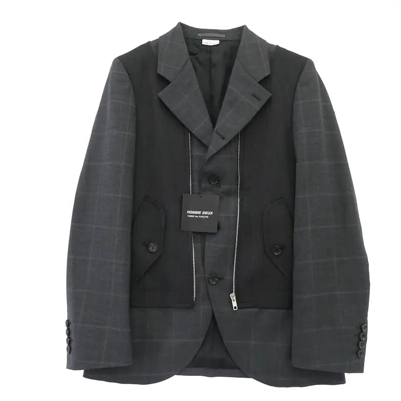 コムデギャルソンオムドゥ 25AW DP-J048-051 チェック柄 ドッキング