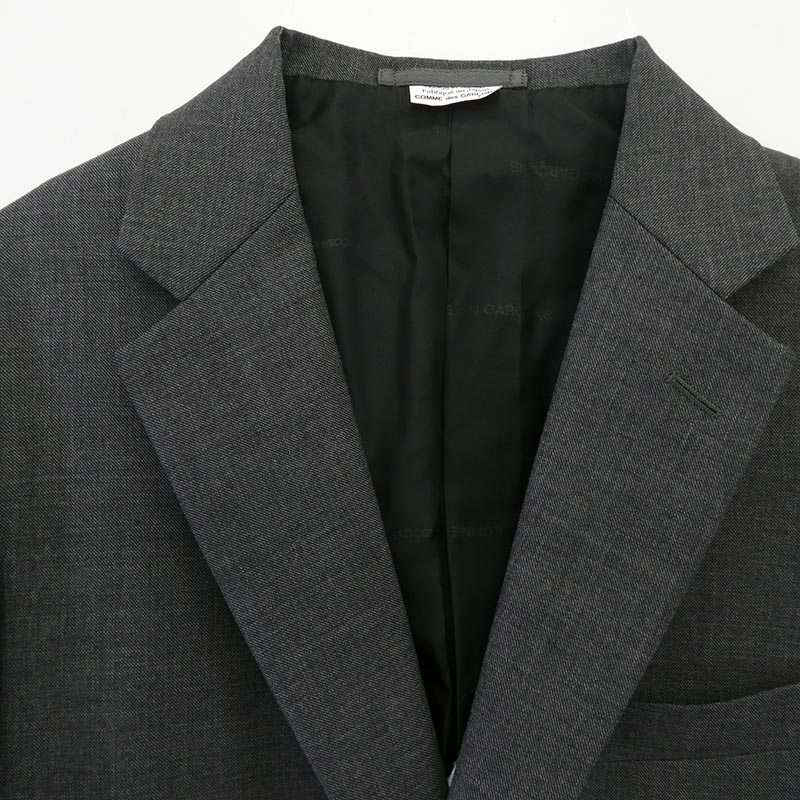 コムデギャルソンオムドゥ 25SS DO-J006-051 ウール100％ 2B シングルテーラードジャケット 買取実績 画像
