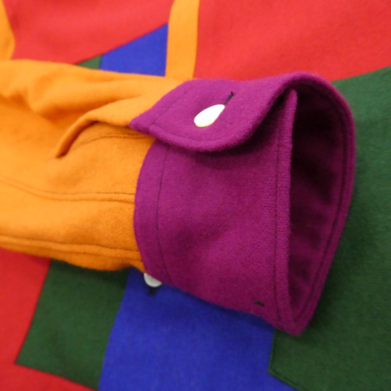 コムデギャルソンオムプリュス 25AW PP-B032-051 ウールナイロン パッチワーク 長袖 ロング ドレスシャツ 買取実績 画像