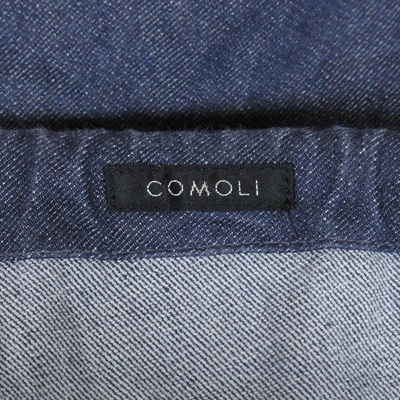 コモリ 21SS T01-03013 リネンコットン ドローストリングパンツ 買取実績 画像