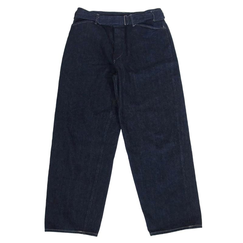 コモリ 23AW Y03-03001 デニム ベルテッド パンツ 買取実績