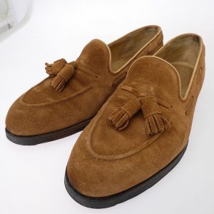 クロケット&ジョーンズ Cavendish キャベンディッシュ 純正シューツリー付属 325ラスト カーフスエード レザーソール シューズ 買取実績