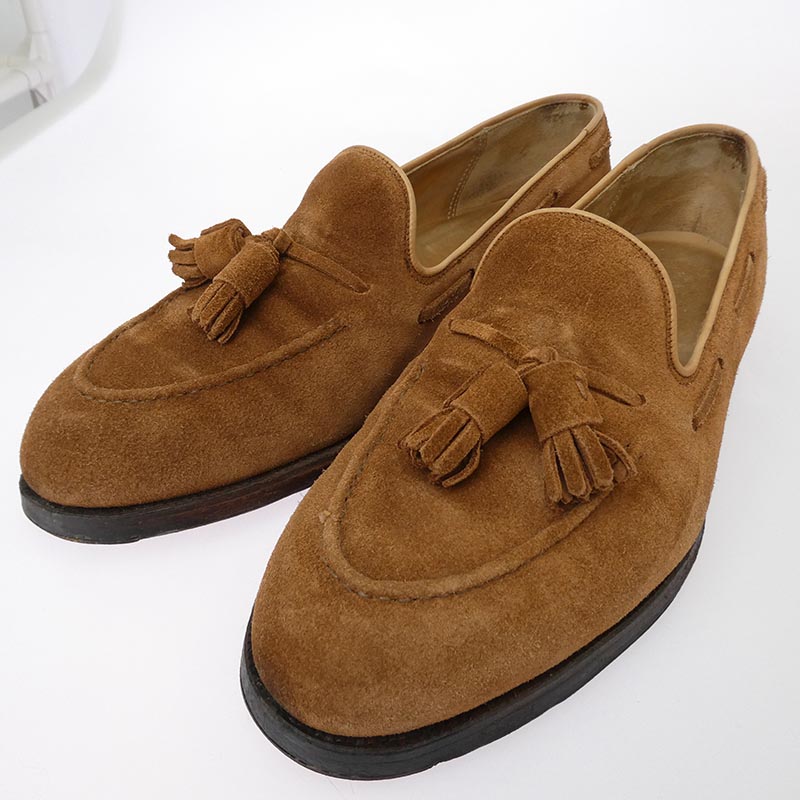 クロケット&ジョーンズ Cavendish キャベンディッシュ 純正シューツリー付属 325ラスト カーフスエード レザーソール シューズ 買取実績