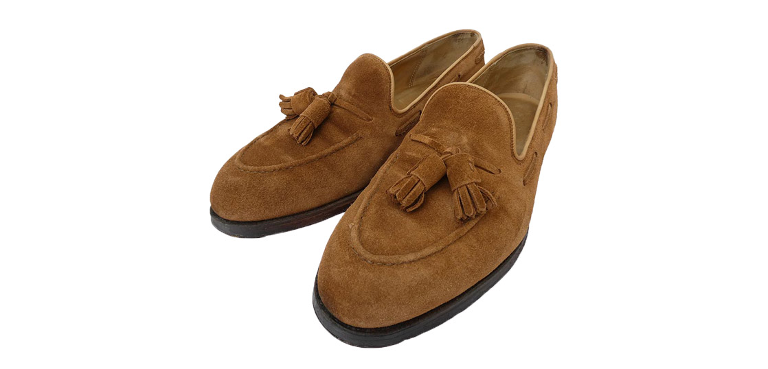 クロケット＆ジョーンズ Cavendish キャベンディッシュ 純正シューツリー付属 325ラスト カーフスエード レザーソール シューズ 買取実績