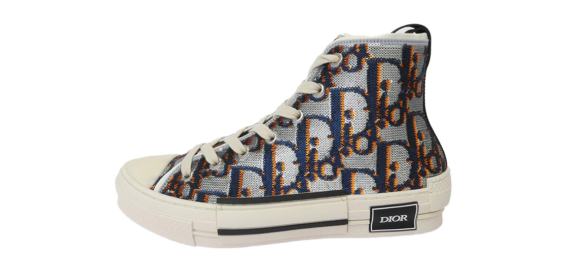 クリスチャンディオール 3SH129Z0Y B23 オブリーク ロゴ 総柄 ハイカット スニーカー 買取実績