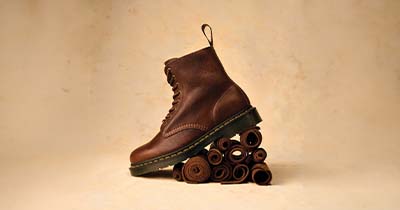 ドクターマーチン 高価買取ポイント レザーのコンディション維持(保湿と除湿) 画像